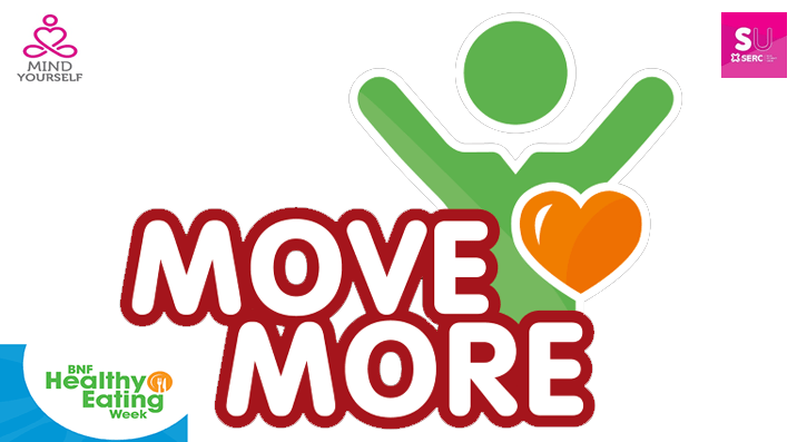 Get active every day – move more.